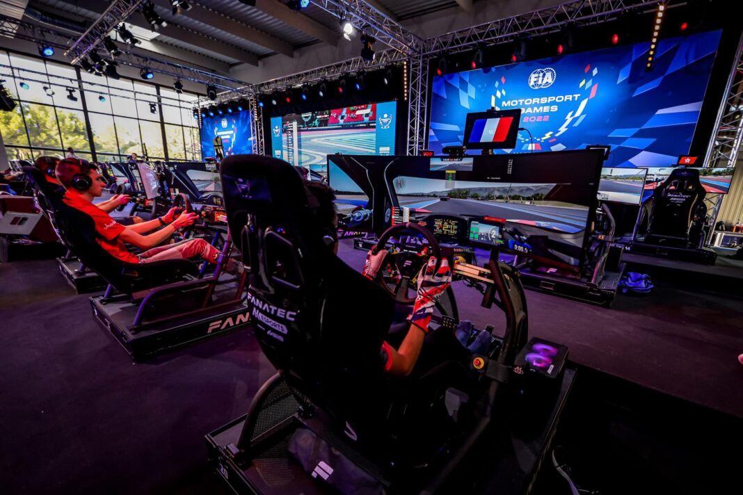 volantes de simracing eSports FIA Motorsport Games