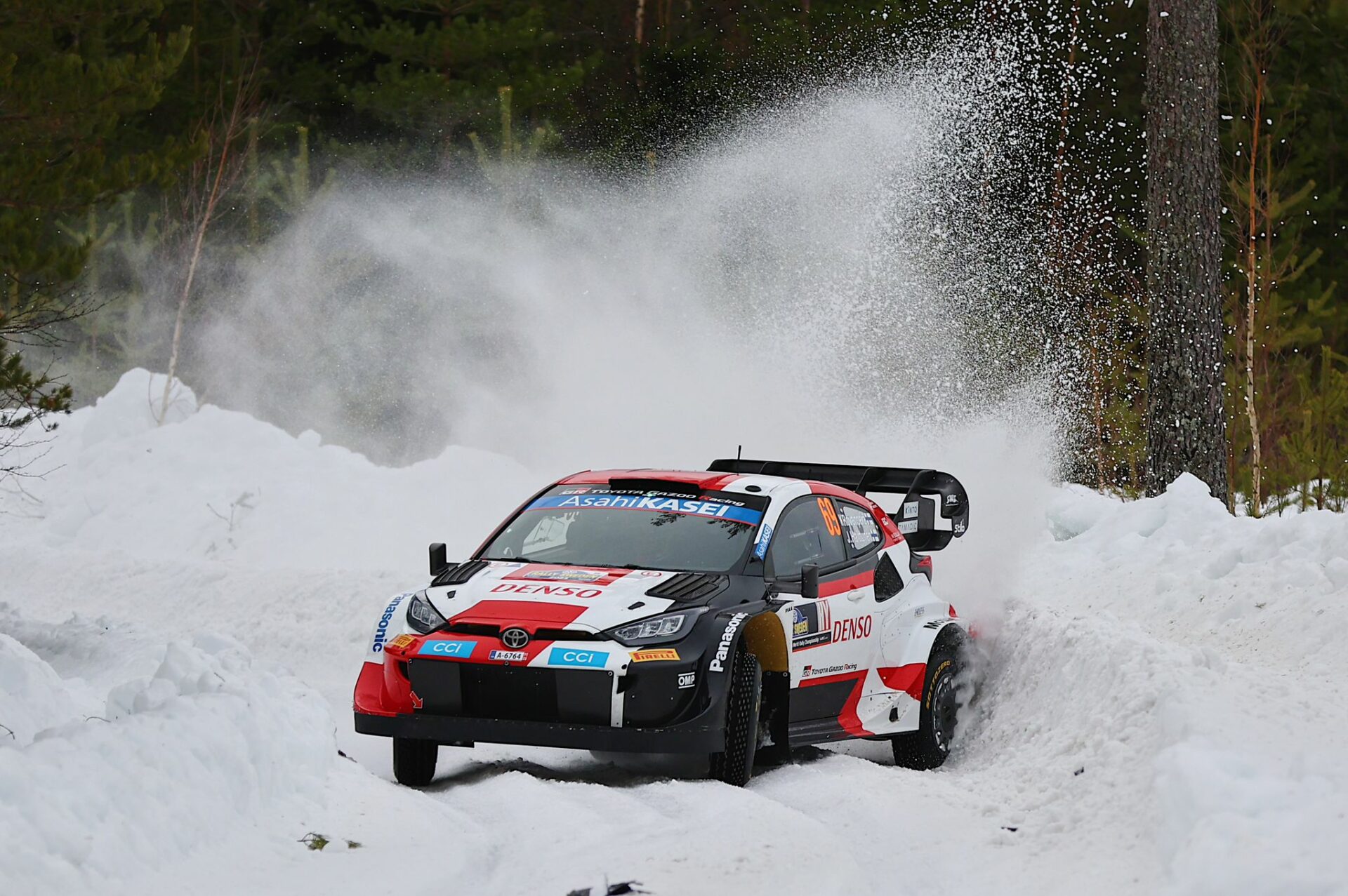 Rallye De Suecia Kalle Rovanperä Toyota Wrc Rally 2