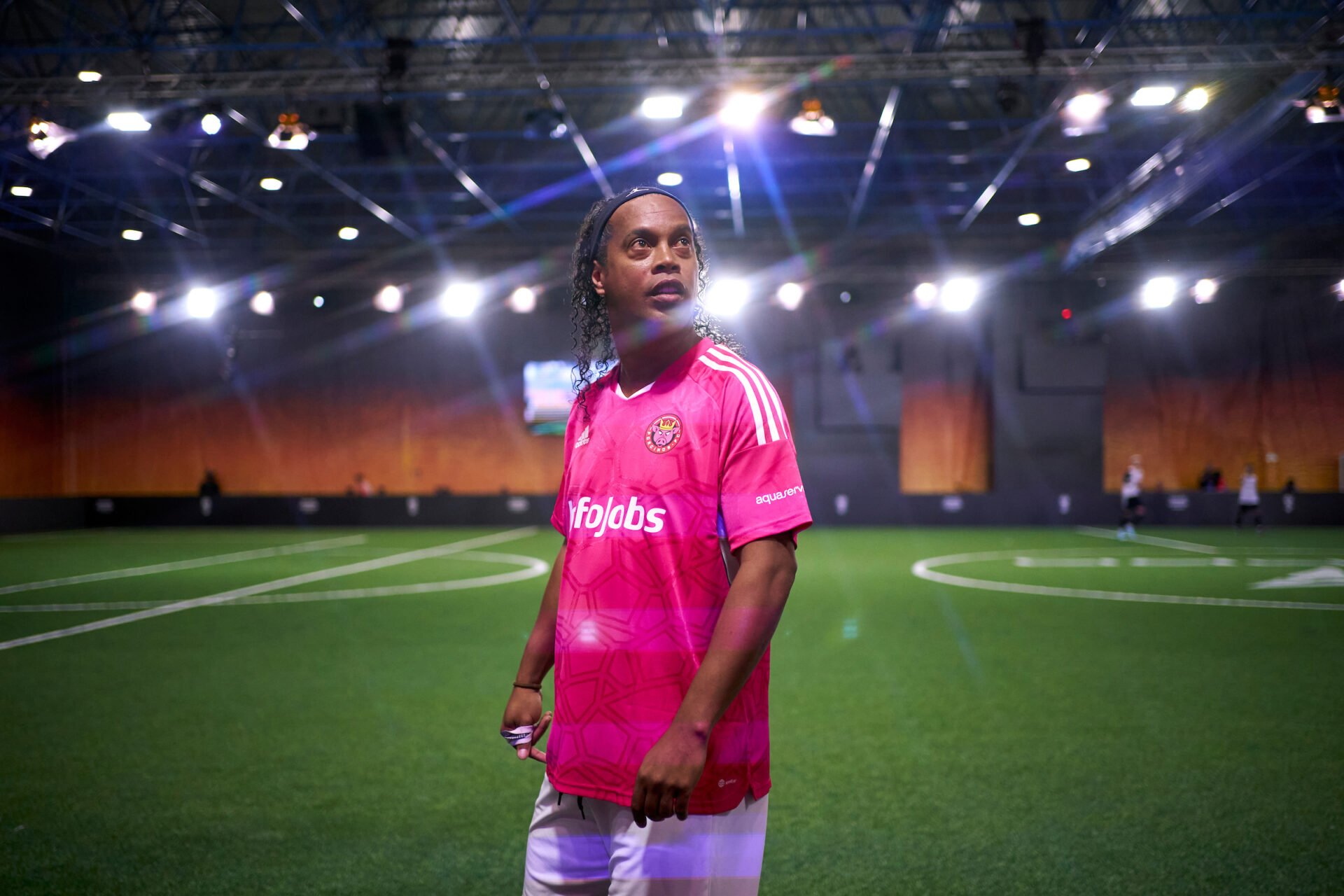 Ronaldinho Kings League Porcinos Cupra Arena Ibai Llanos 1