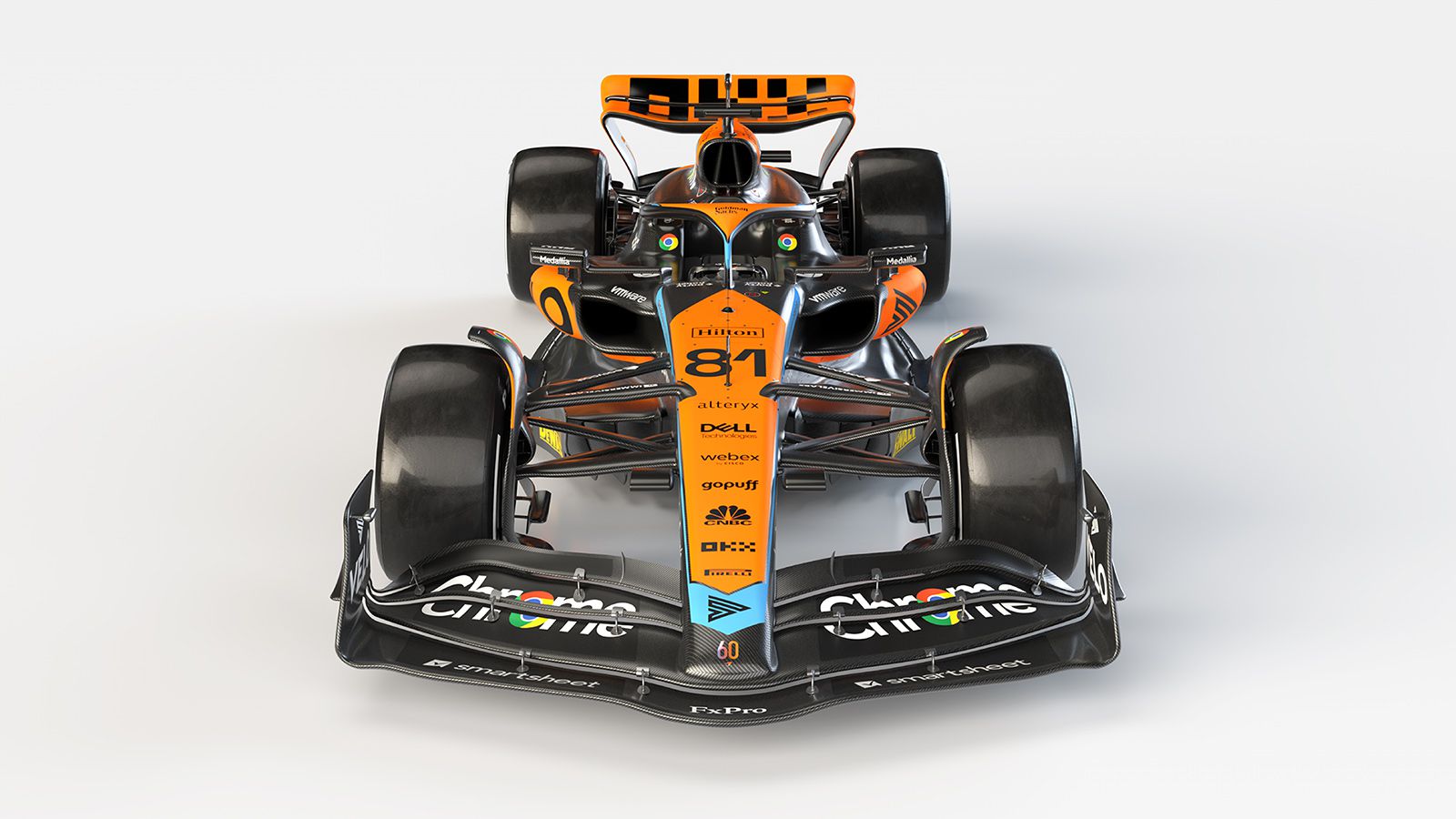 McLaren presenta el MCL60, el coche de Norris y Piastri para 2023