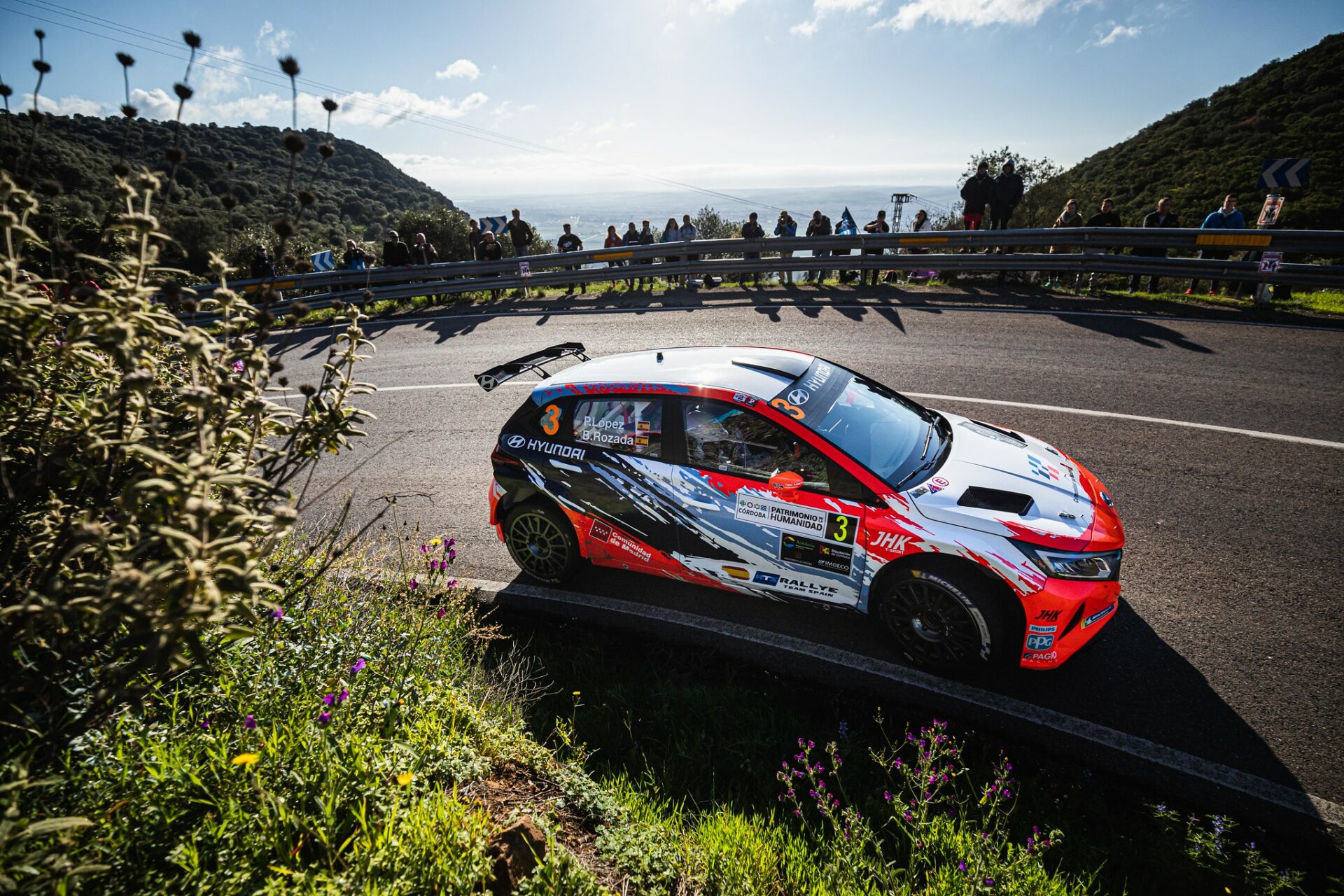 Rallye Sierra Morena 2022 Pepe López Hyundai