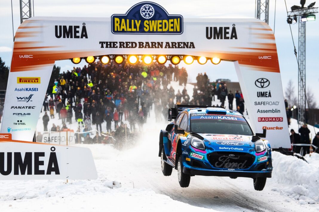 Ott Tänak Ford M-Sport Rallye de Suecia 2023