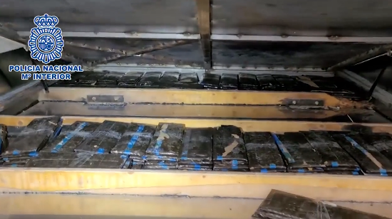 Imagen De Incautan Más De Media Tonelada De Cocaína Camuflada En Cajas De Fruta 2 Cocaína