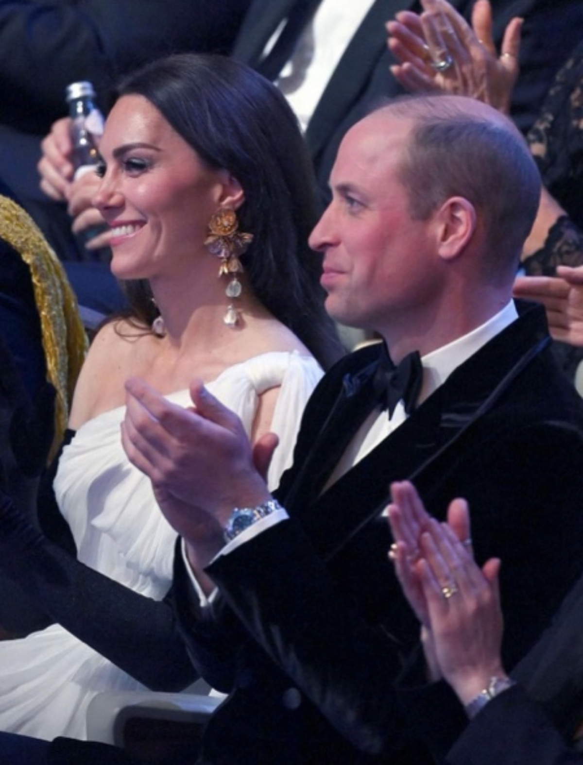 Imagen De Kate Middleton, Muy Elegante En Los Bafta Con Pendientes De Zara 3 Kate Middleton 3