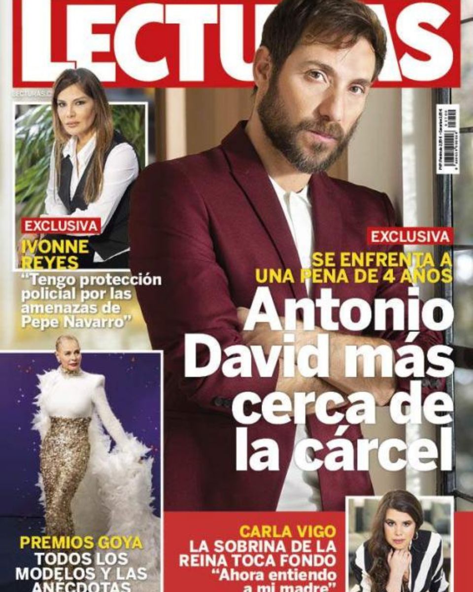 Portada Revista Lecturas Antonio David