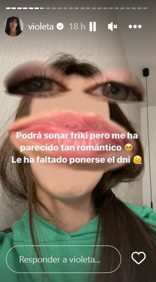 Imagen De Violeta Mangriñan, Emocionada Por El Nuevo Tatuaje De Su Novio, Fabio Colloricchio: «Me Ha Parecido Tan Romántico» 3 Violeta Magrinan2