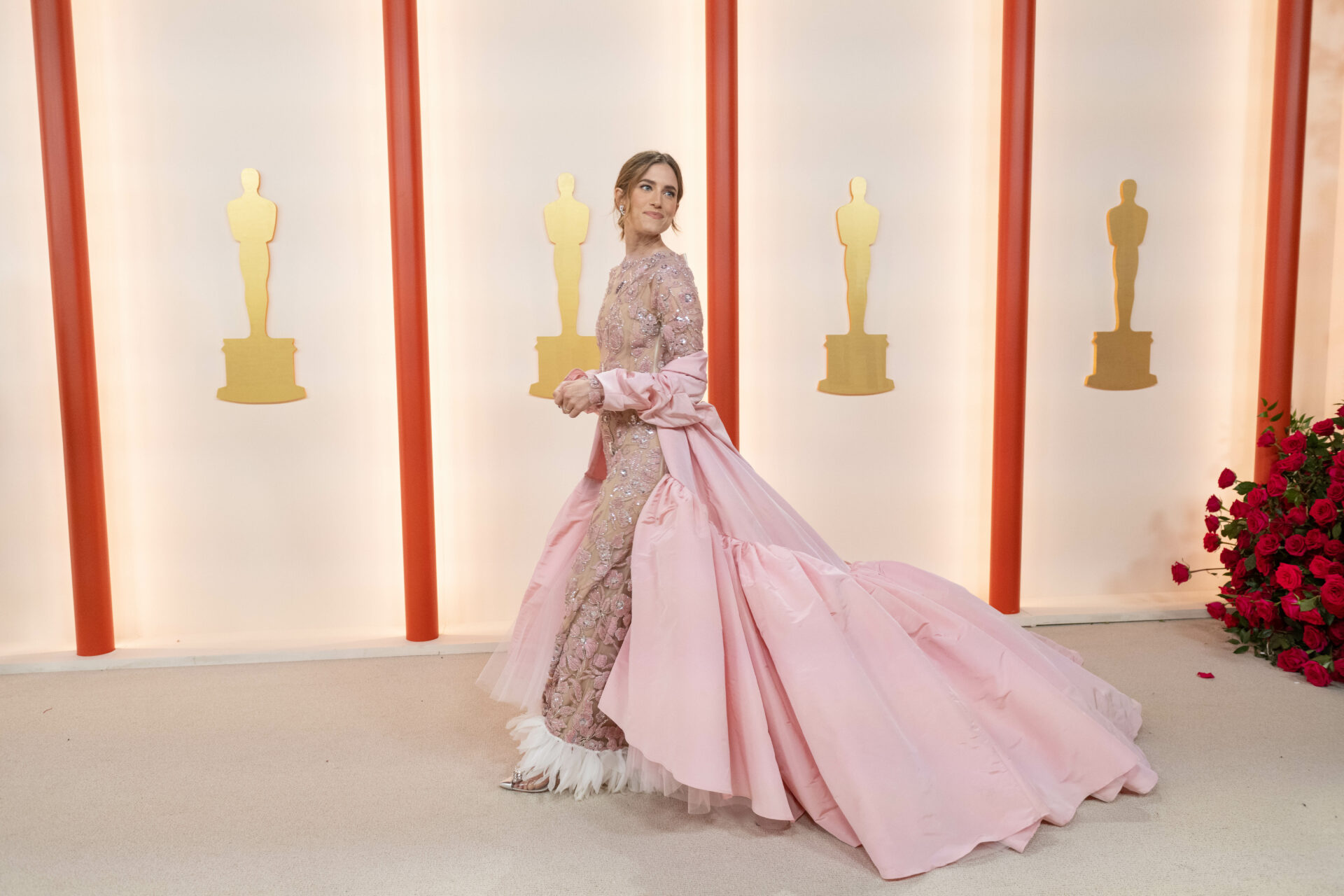 Imagen De Descubre Los Mejores Modelos En La Alfombra Champán De Los Oscars© 2023 13 95 Ar 0215