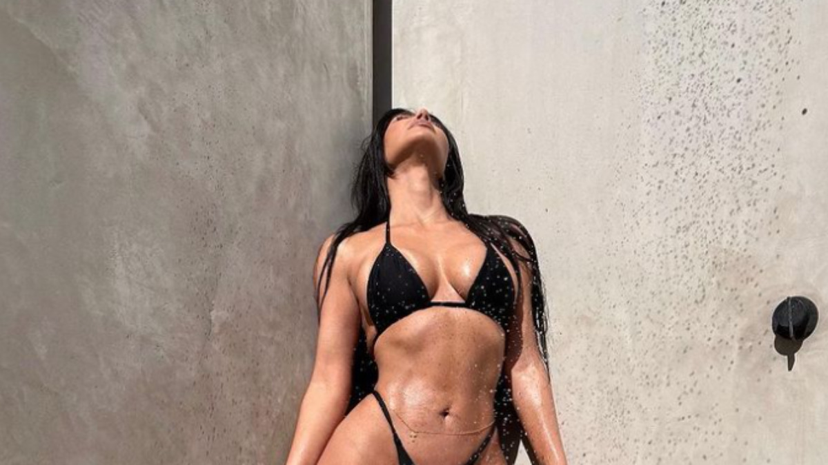 Kim Kardashian y la fotografía en la ducha de la discordia