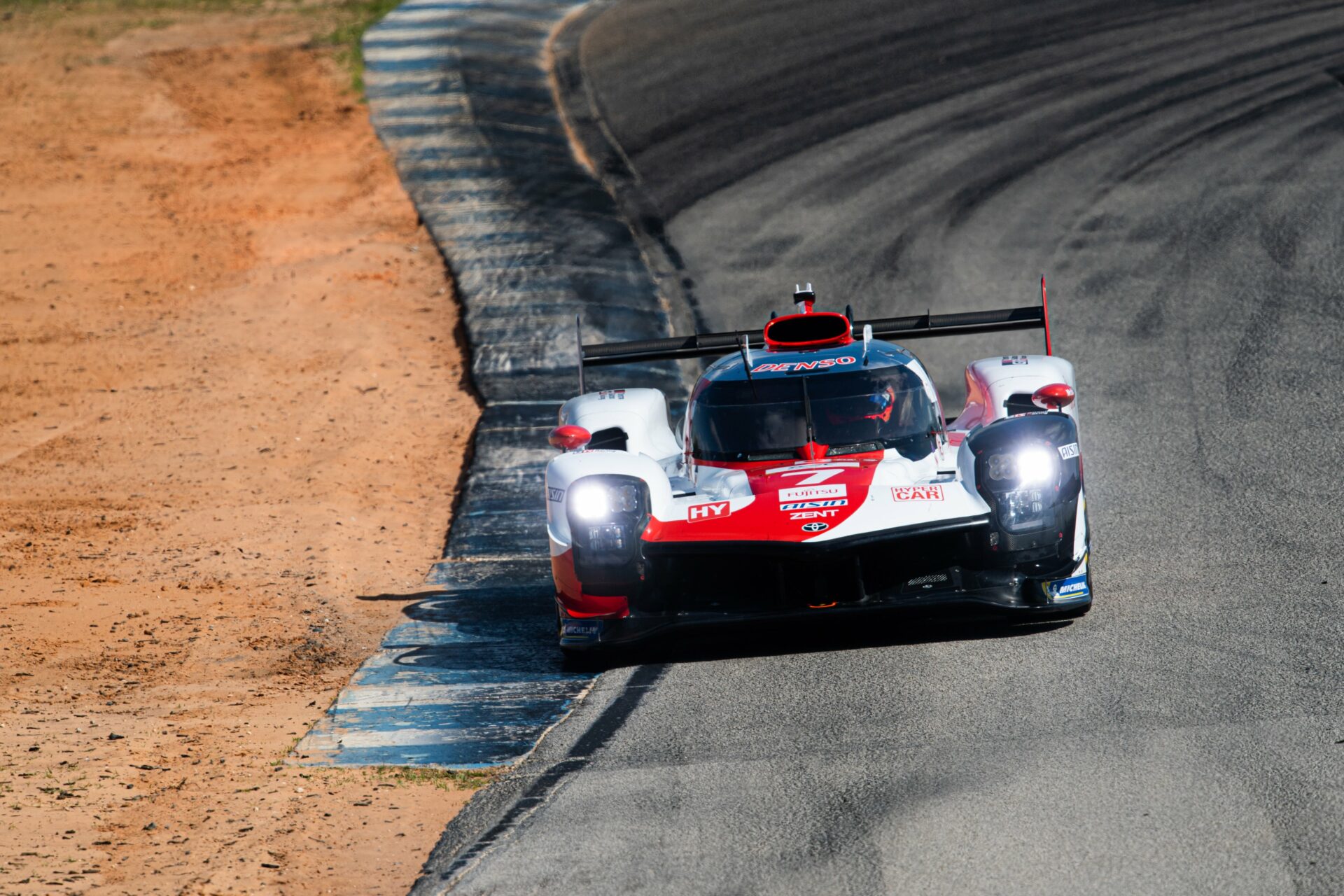 WEC Sebring Toyota test 2023