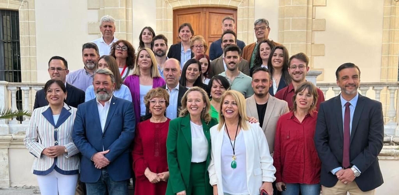 Mamen Sánchez Nadia Calviño PSOE Jerez Cádiz Andalucía