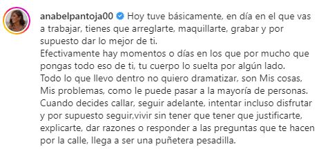 Imagen De Anabel Pantoja Estalla Contra La Presión Mediática En Su Momento Personal Más Complicado: &Quot;Quiero Vivir Sin Ser Juzgada&Quot; 2 Anabel1