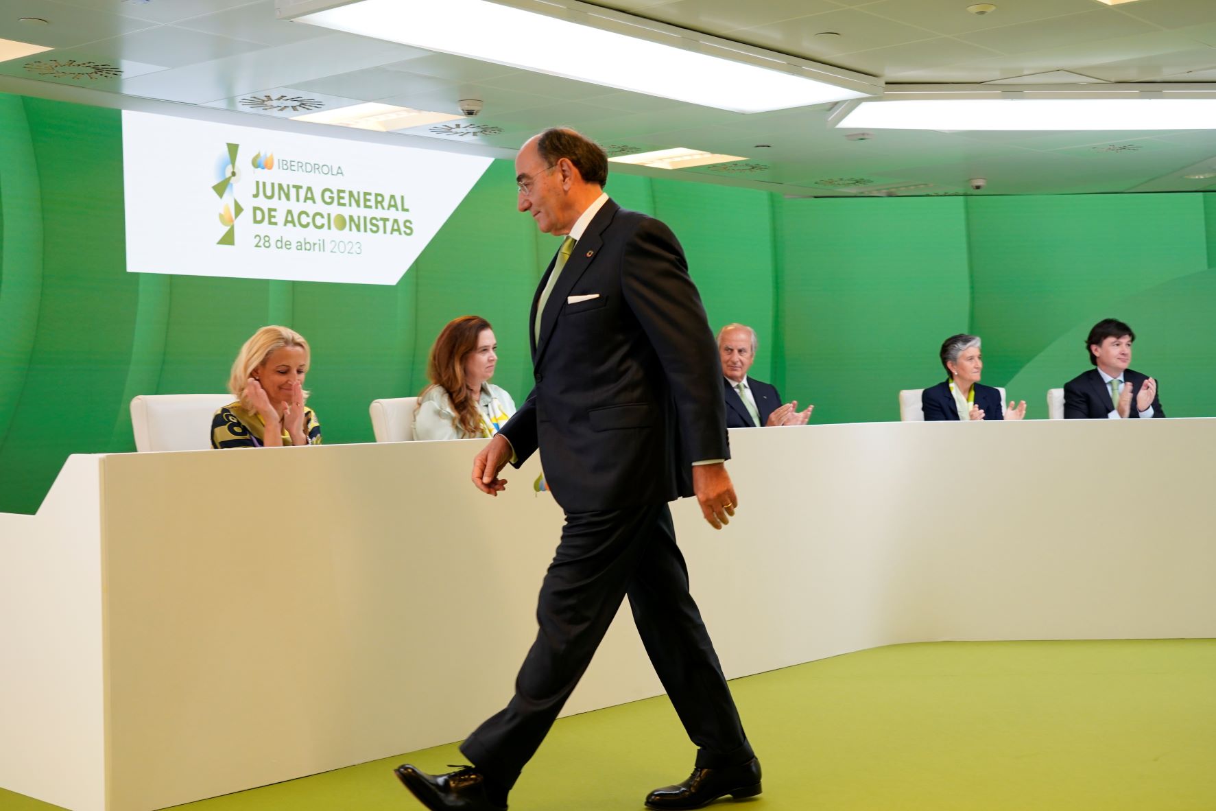Imagen De Los Accionistas De Iberdrola Apoyan Masivamente La Gestión De Galán, En Un Año Récord Para La Compañía 1 2023 04 28 Jga2 Iberdrola 2023 1