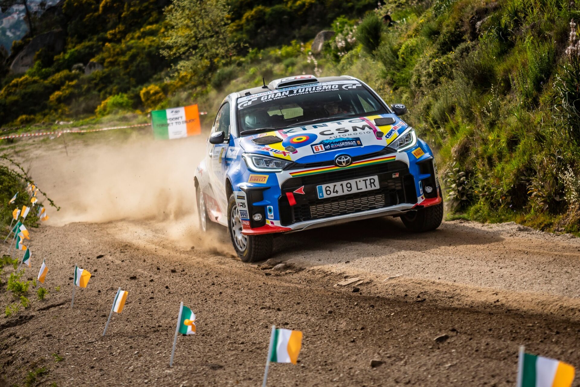 Imagen De Kris Meeke Gana El Terras D'Aboboreira 2023 Para Hyundai Portugal Honrando A Craig Breen 3 Bruno Bulacia Aboboreira Toyota Portugal