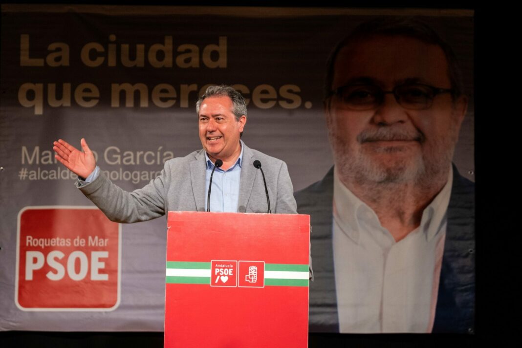 Juan Espadas PSOE Andalucía Roquetas Mar Almería Mojácar