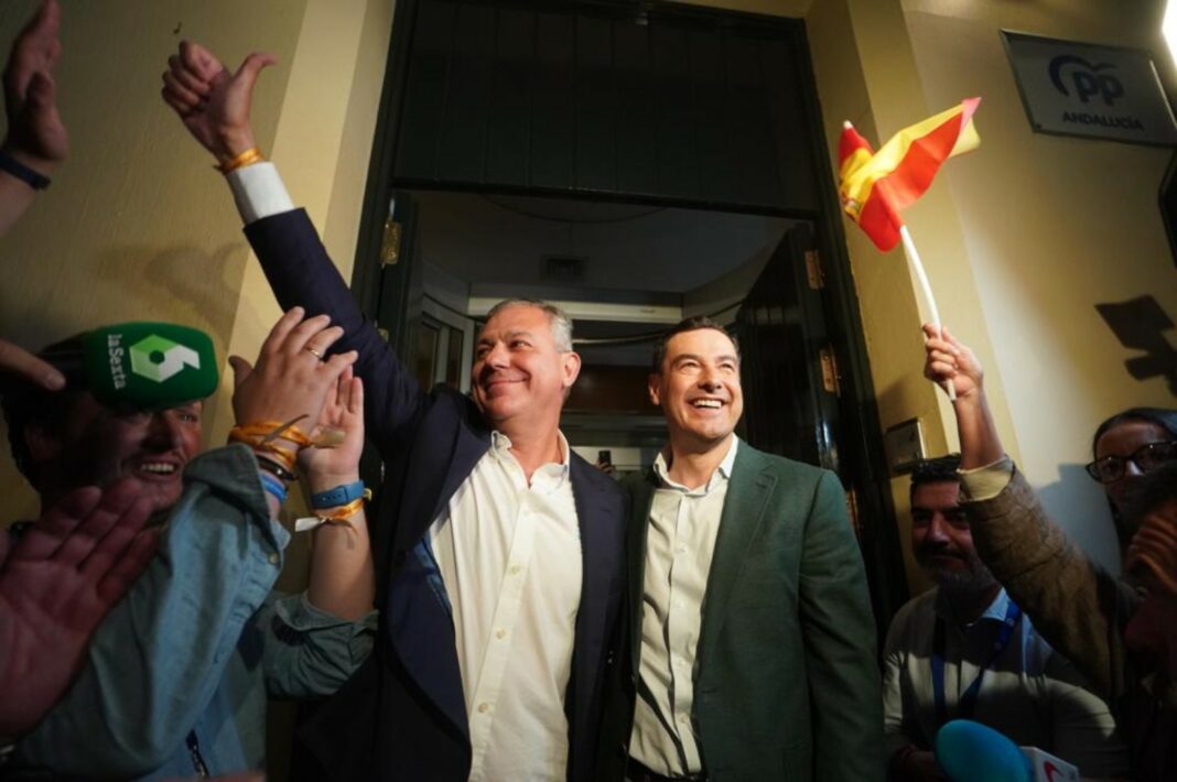 PP Juanma Moreno Junta de Andalucía elecciones 28 M Sevilla Sanz