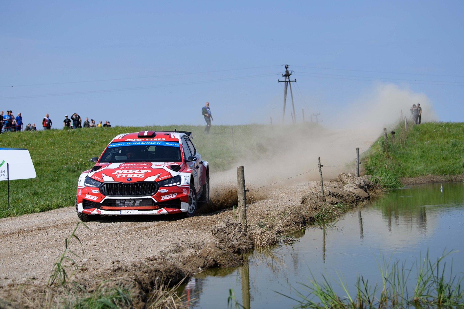 Rallye de Polonia 2023 Sesks Skoda MRF