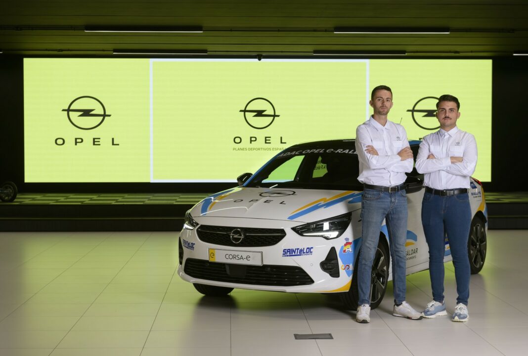 Opel España Corsa eléctrico Rally