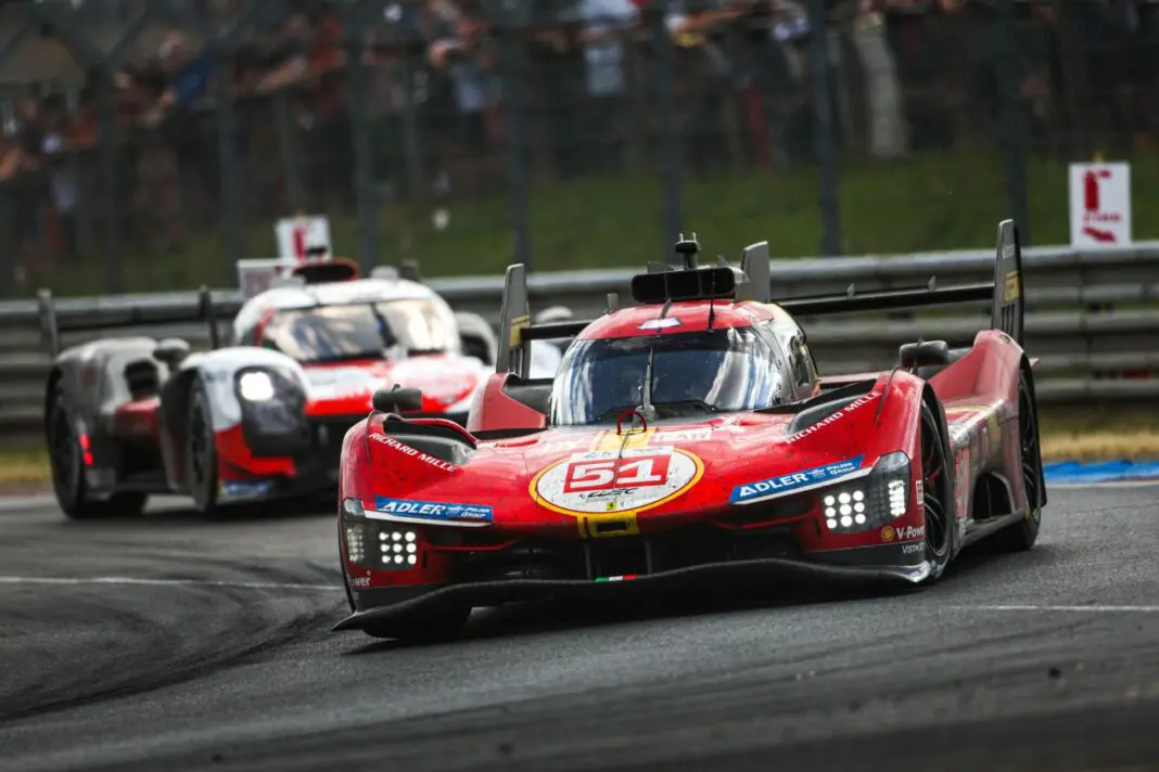 Ferrari 499P 24 Horas de Le Mans Toyota 2023 WEC