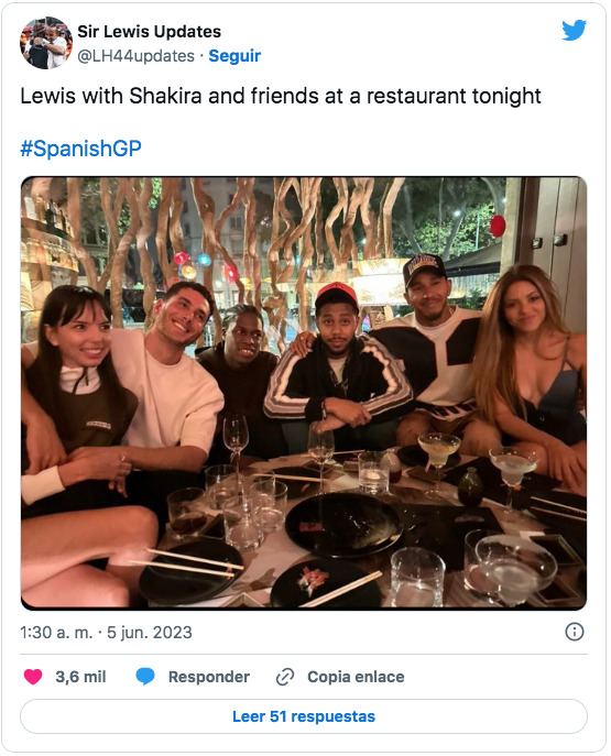 Imagen De Shakira En Una Cena Romántica En Barcelona ¿Con Lewis Hamilton? 2 Captura De Pantalla 2023 06 07 A Las 12.01.34 1