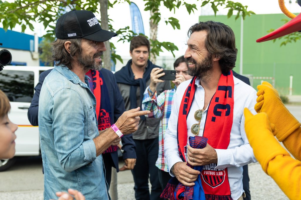 Andrea Pirlo Santi Millán Kings League