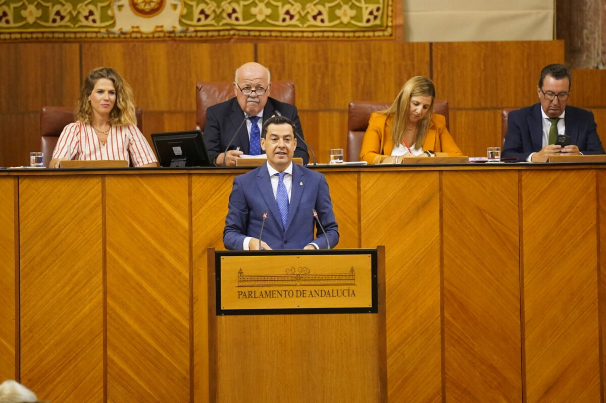 Juanma Moreno Parlamento Pp Andalucía