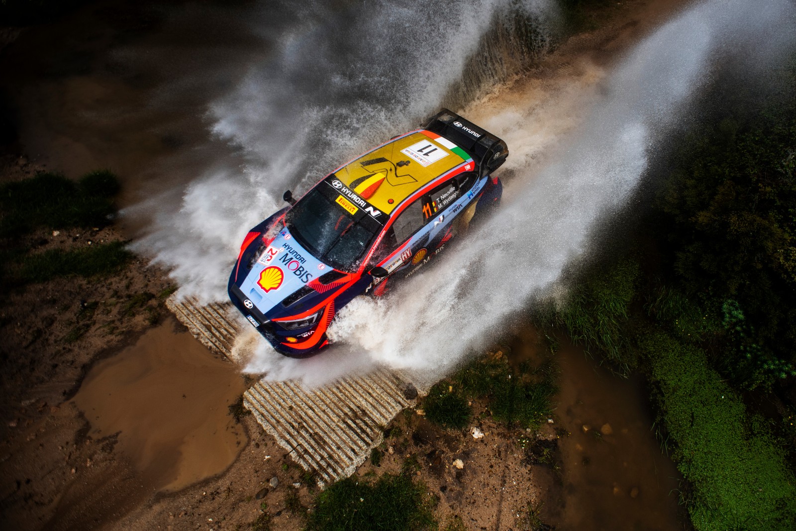 WRC Rallye Cerdeña 2023 Hyundai Neuville