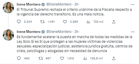 Imagen De El Tribunal Supremo Avala Las Rebajas De Penas Tras La Ley Solo Sí Es Sí 1 Image 10