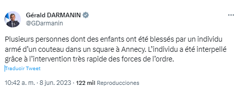 Imagen De Varias Personas, Incluidos Niños, Gravemente Heridas En Un Ataque Con Cuchillo En Francia 2 Image 12