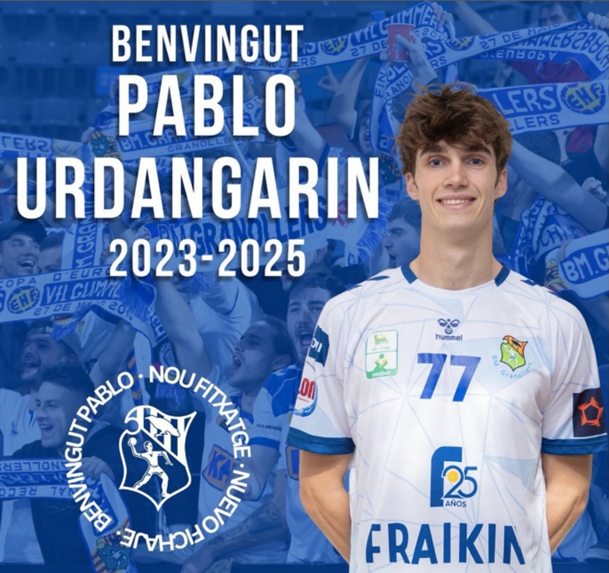 Imagen De Pablo Urdangarin Inicia Su Nueva Etapa Profesional En El Granollers 1 Pablo2
