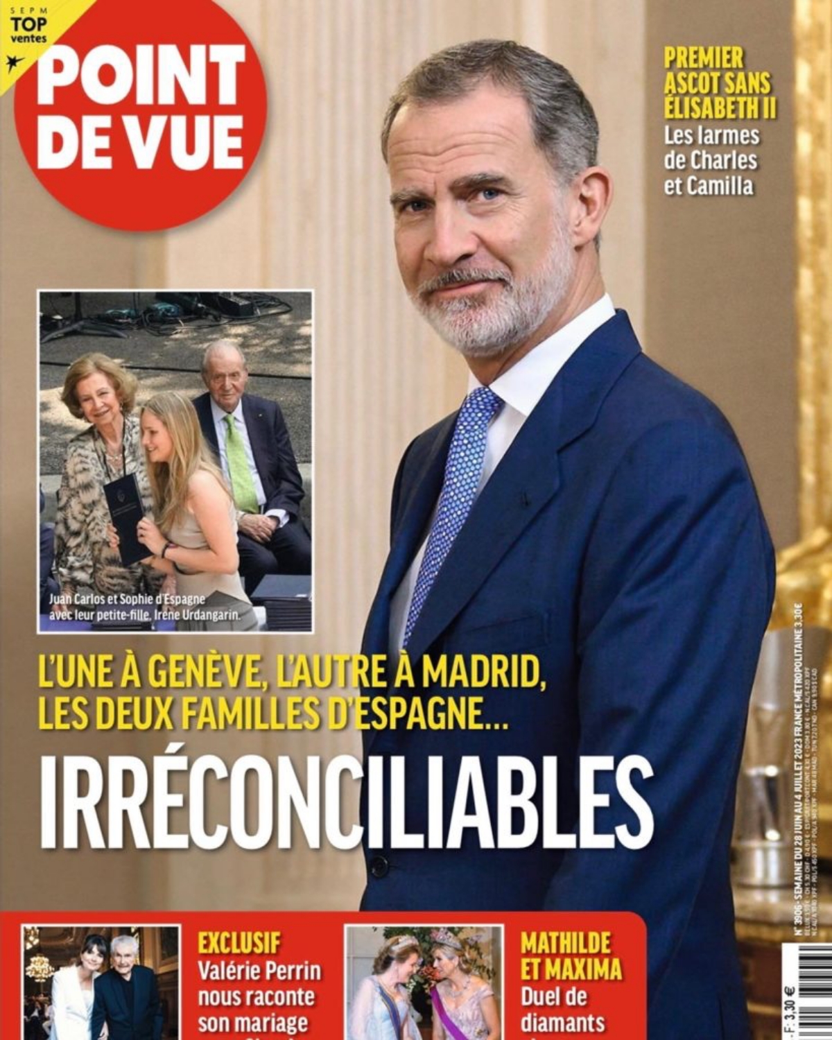Imagen De Juan Carlos I Y Felipe Vi, &Quot;Irreconciliables&Quot;, Según La Prensa Francesa 1 Revista
