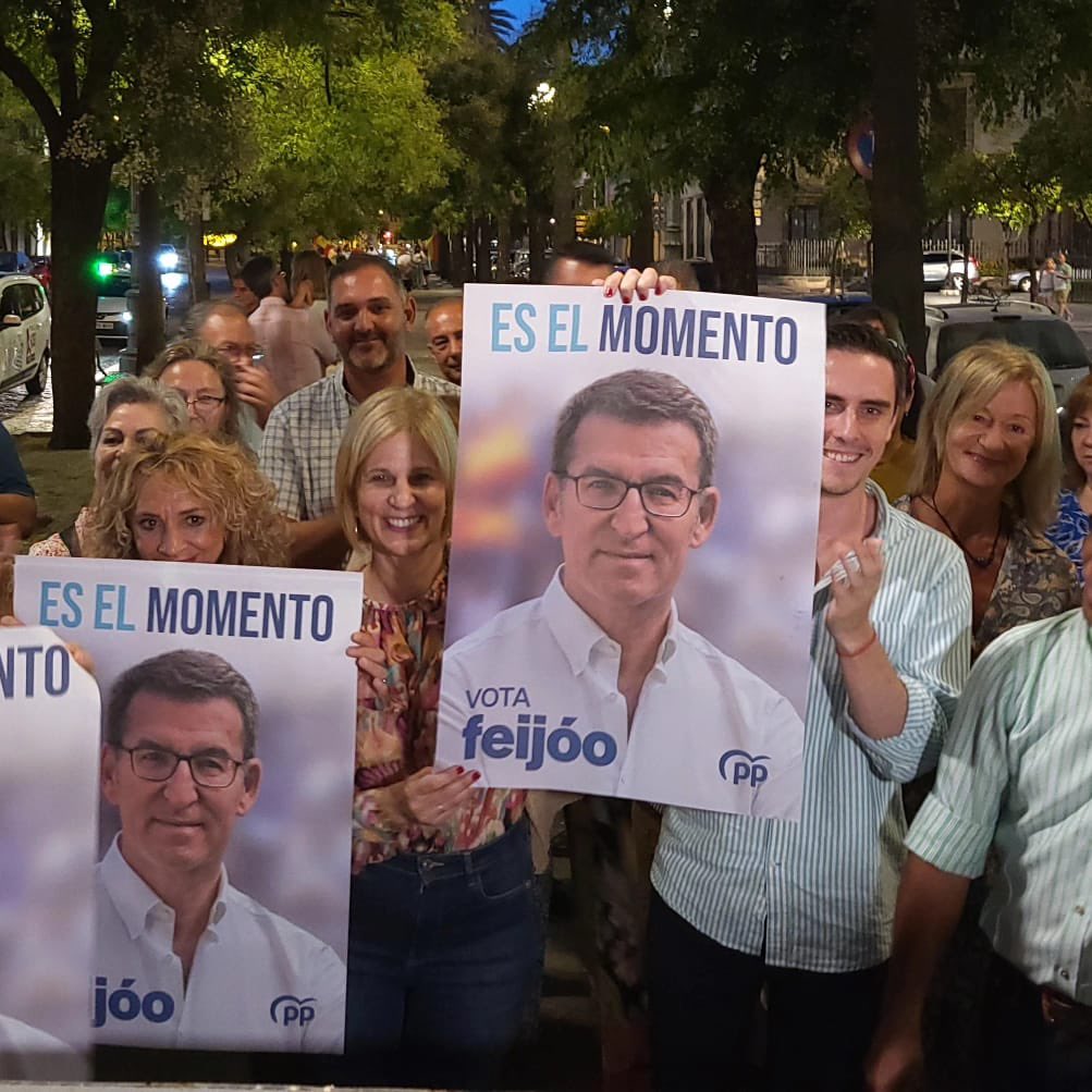 Imagen De Pp Jerez Y La Barca, Juntos Para Apoyar A Feijóo Al Comienzo De La Campaña Del 23J 1 Pp Jerez María José García-Pelayo Andalucía