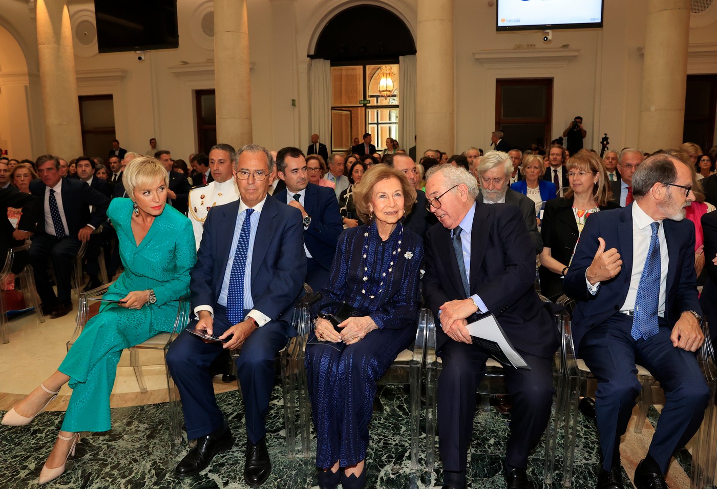 Imagen De Doña Sofía Derrocha Estilo En Una Entrega De Premios Antes De Partir Hacia Palma 2 Rs Premios Valor Anadido 20230629 03