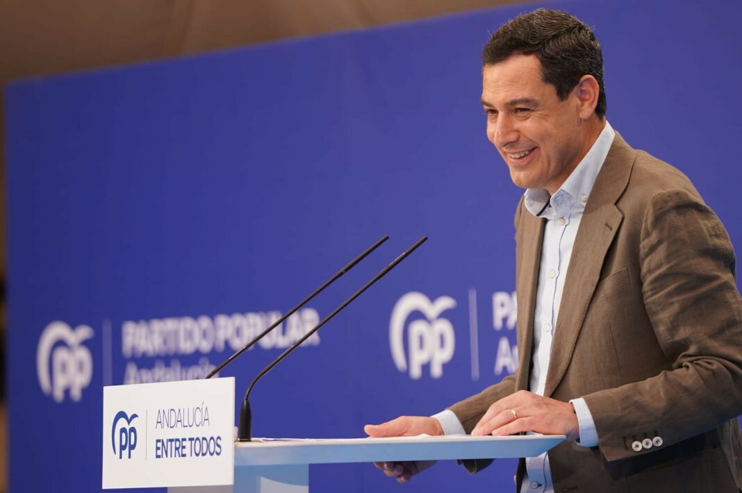 Juanma Juan Manuel Moreno Junta de Andalucía PP Partido Popular