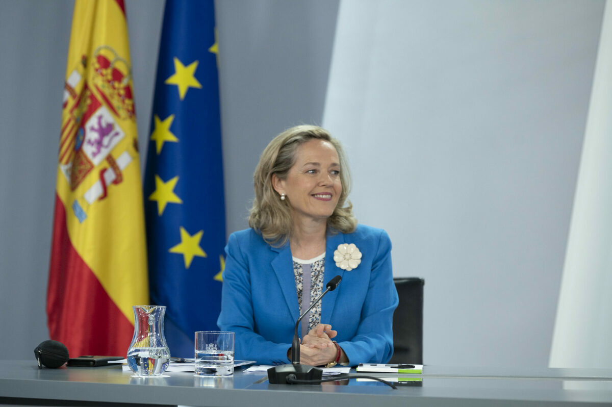 Nadia Calviño Vicepresidenta Gobierno España Psoe