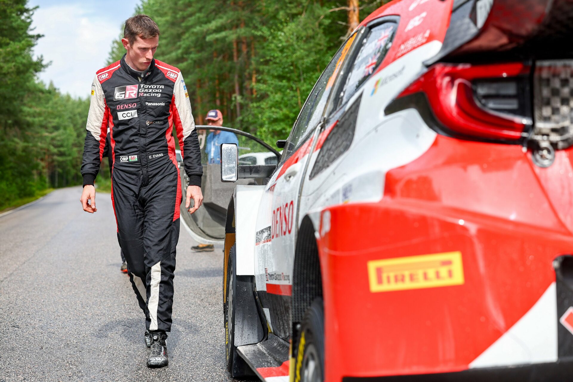 Imagen De Elfyn Evans Gana En Finlandia Para Toyota Y Se Convierte En Contendiente Al Título Del Wrc 2023 1 Toyota Gazoo Racing Rallye De Finlandia 2023 Elfyn Evans Wrc
