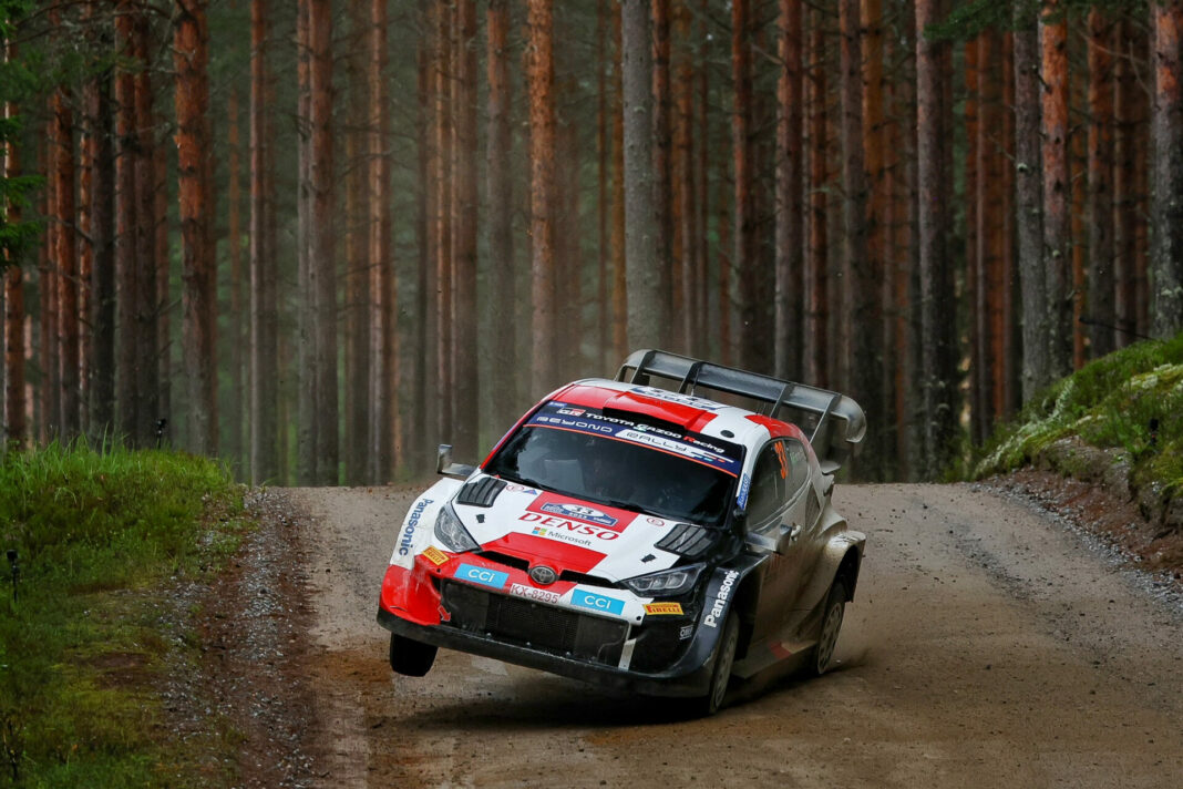Toyota Gazoo Racing Rallye de Finlandia 2023 Elfyn Evans WRC