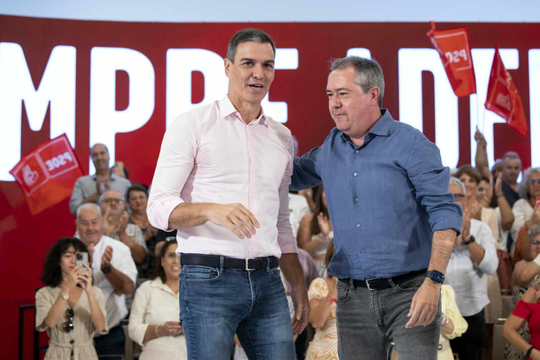 Pedro Sánchez PSOE Andalucía Málaga Juan Espadas