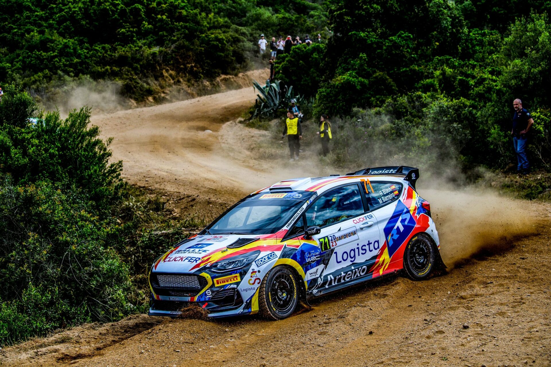 Imagen De Neuville Y Ogier Se Disputan La Victoria En La Mitad Del Rallye Acrópolis 2023 2 Rallye Acrópolis 2023 Blach Junior Wrc Ford