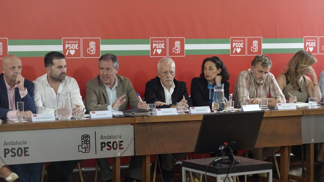 PSOE Andalucía Juan Espadas comisión ejecutiva regional