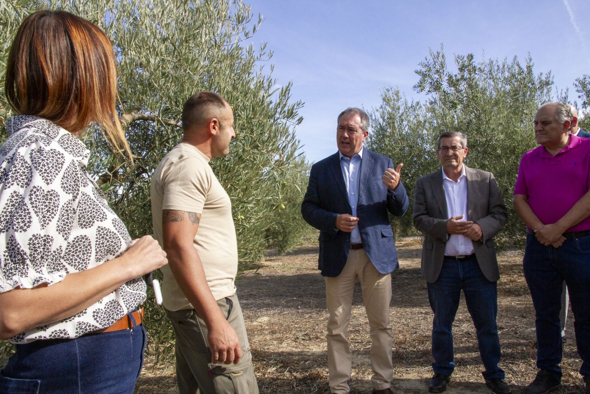 Juan Espadas PSOE Andalucía Granada campo sequía