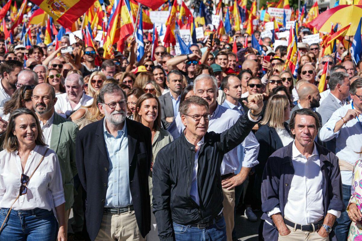 Pp Partido Popular Madrid Feijóo Aznar Rajoy