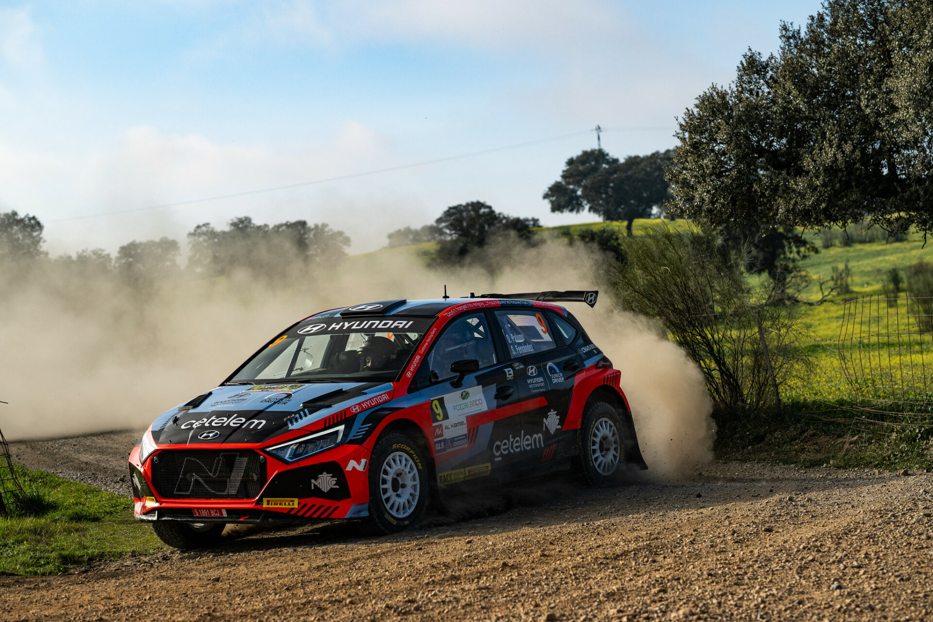 Palomo Hyundai Pozoblanco Scer Cert Rally Deportes Motor