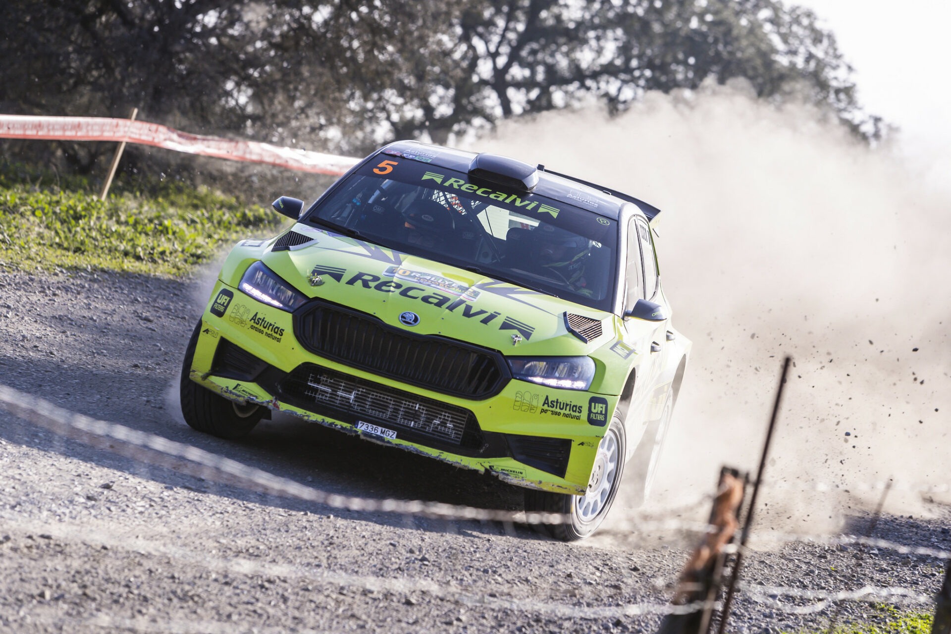 Suárez Skoda Recalvi Pozoblanco Scer Cert Rally Deportes Motor