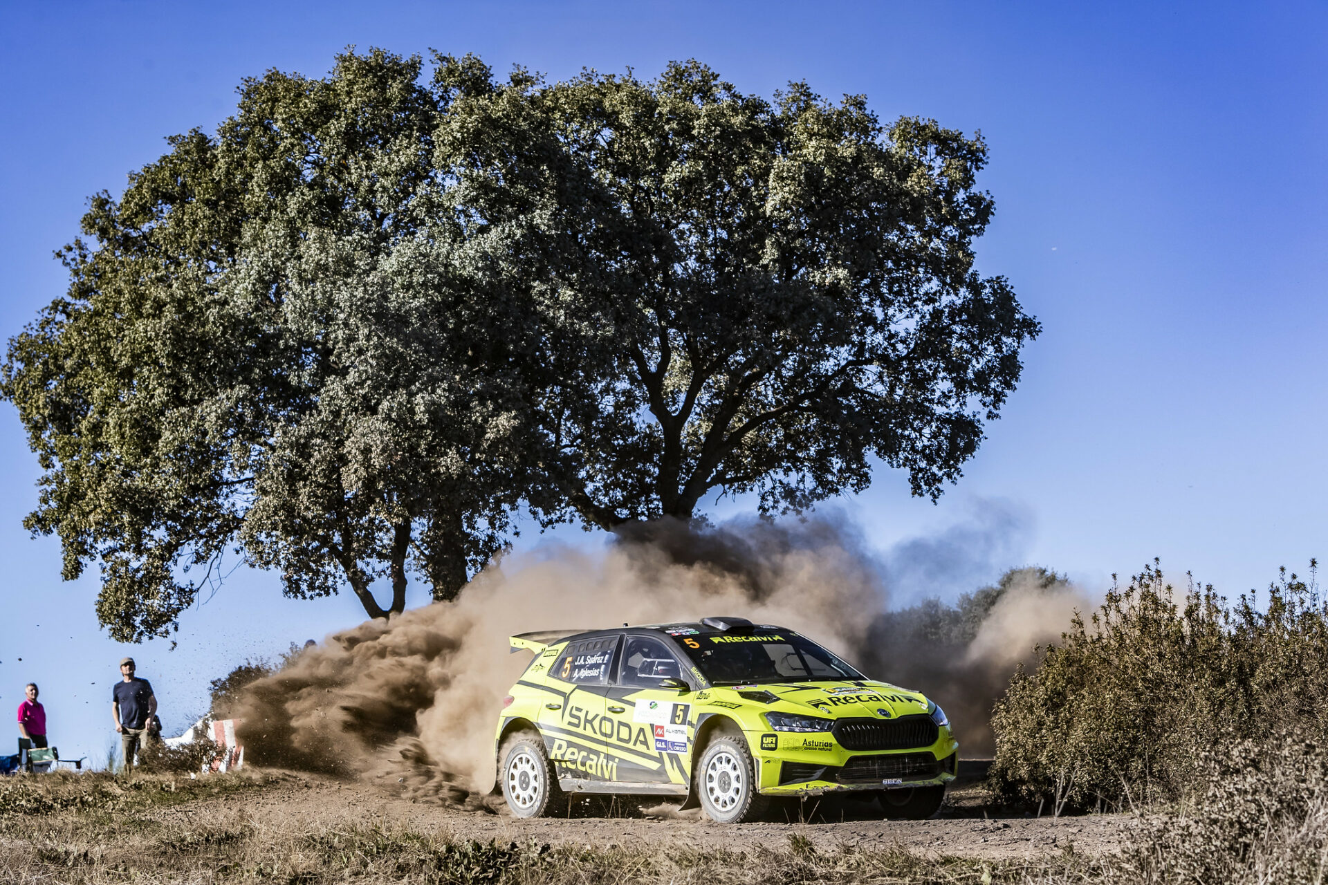 Suárez Skoda Recalvi Pozoblanco SCER CERT rally deportes motor