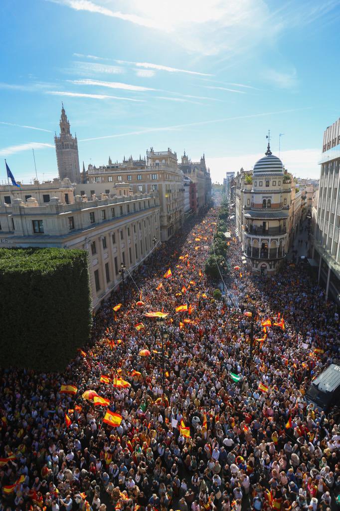 Pp Partido Popular Andalucía Manifestación Amnistía Sevilla