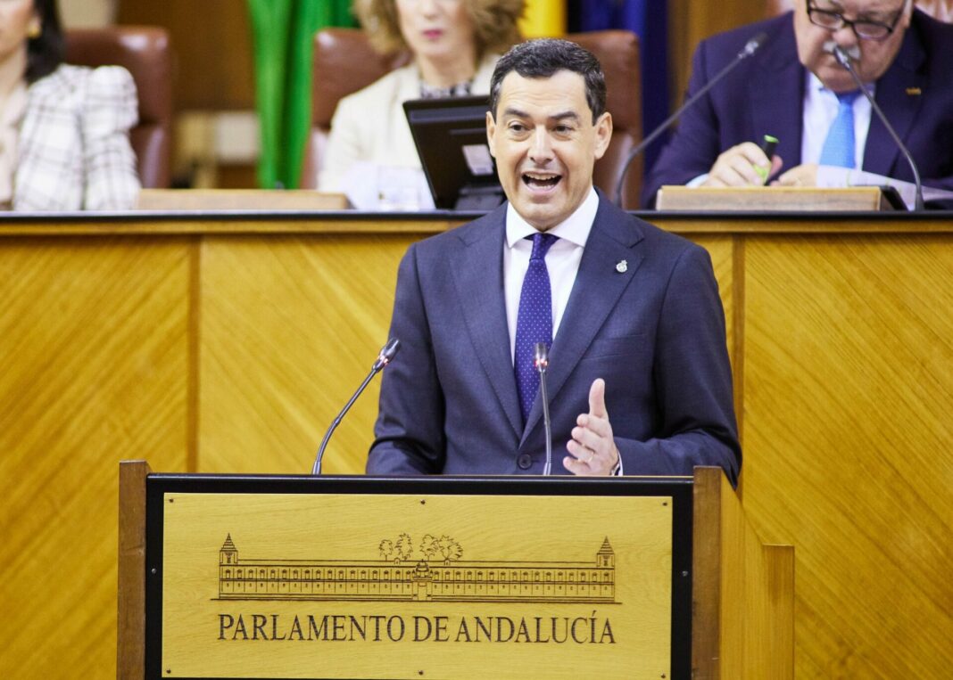 Juanma Moreno Junta de Andalucía Parlamento