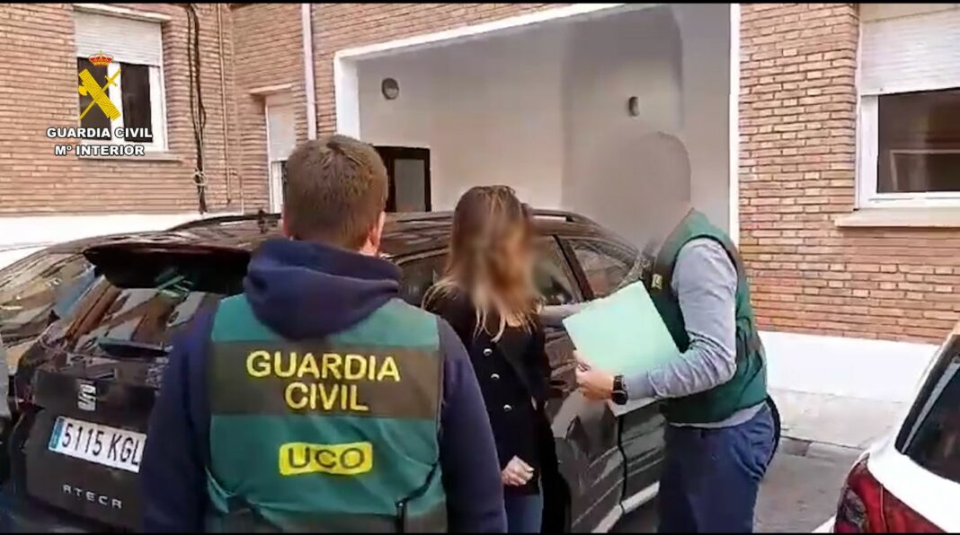 La Guardia Civil detiene en Málaga a una mujer