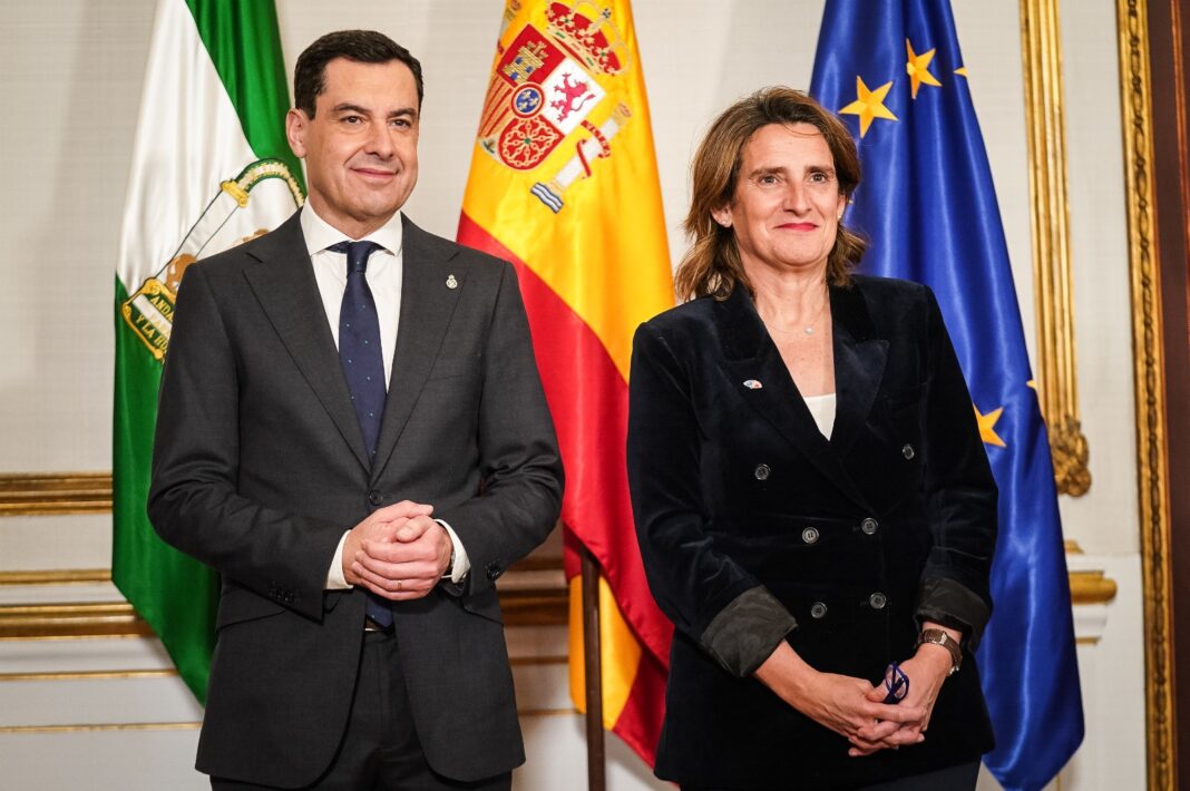 Juanma Moreno Teresa Ribera Sequía Junta de Andalucía Gobierno España