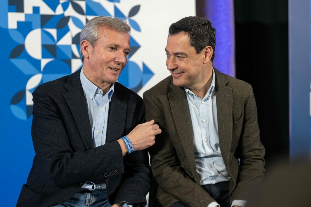 Juanma Moreno Alfonso Rueda Junta de Andalucía Galicia campaña