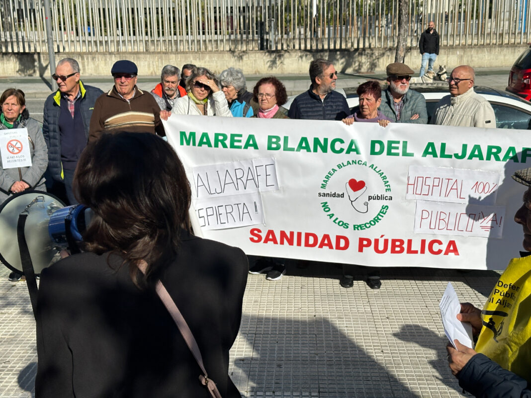 Marea Blanca Aljarafe Sevilla Sanidad Pública PSOE Andalucía
